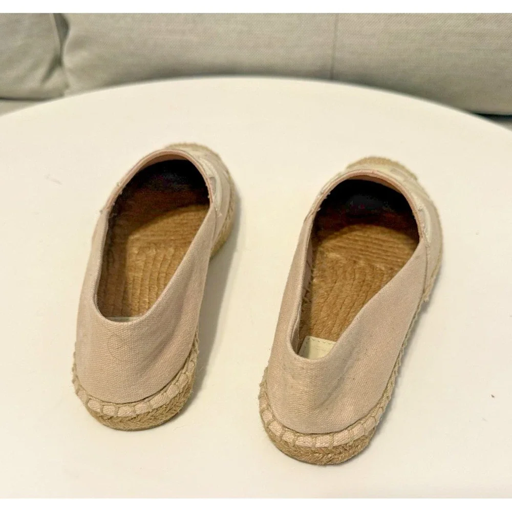 Tory Burch Double T Jacquard Espadrille Slip-Ons